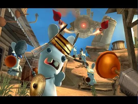 Rayman Raving Rabbids – In-game