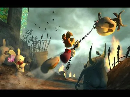 Rayman Raving Rabbids – In-game