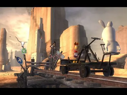 Rayman Raving Rabbids – In-game
