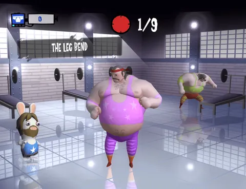 Rayman Raving Rabbids: TV Party – In-game