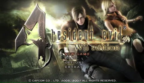 Resident Evil 4: Wii Edition – Écran-titre