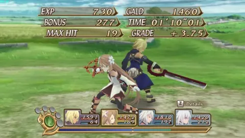 Tales of Symphonia: Dawn of the New World – In-game