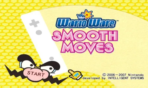 WarioWare: Smooth Moves – Titulní obrazovka