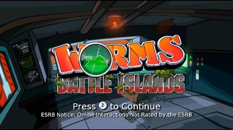 Worms Battle Islands – In-game