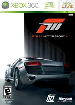 Forza Motorsport 3 – boxart