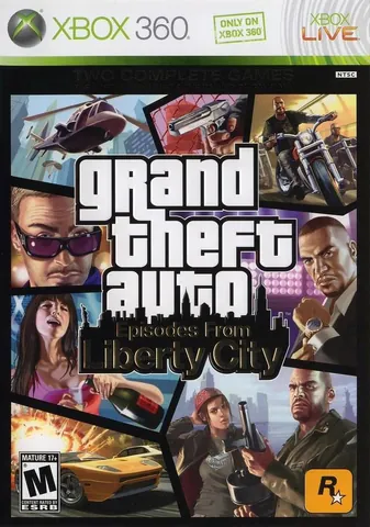 Grand Theft Auto: Episodes from Liberty City – boxart