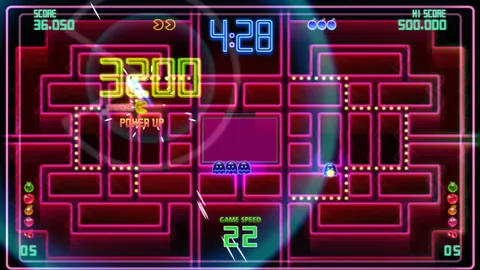 Pac-Man Championship Edition DX – In-game