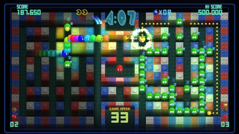 Pac-Man Championship Edition DX – In-game