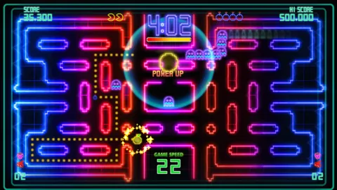 Pac-Man Championship Edition DX – In-game