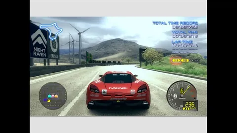 Ridge Racer 6 – In-game