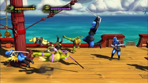 Teenage Mutant Ninja Turtles: Turtles in Time Re-Shelled – En jeu