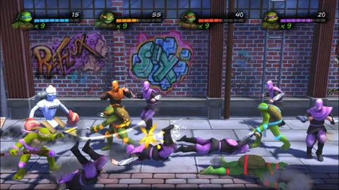 Teenage Mutant Ninja Turtles: Turtles in Time Re-Shelled – En jeu