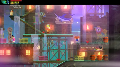 Guacamelee! Super Turbo Championship Edition – En jeu