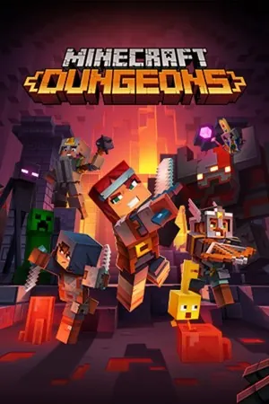 Minecraft Dungeons – boxart