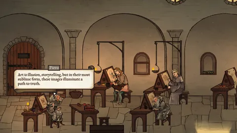 Pentiment – En jeu