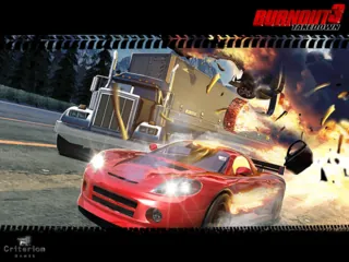 Burnout 3: Takedown – Titulní obrazovka