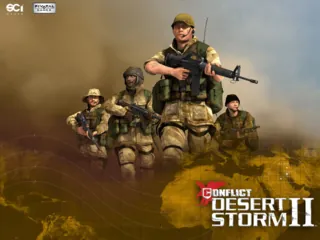 Conflict: Desert Storm II: Back to Baghdad – Titelbildschirm