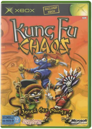 Kung Fu Chaos – boxart