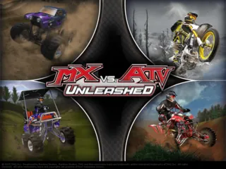 MX vs. ATV Unleashed – Titulní obrazovka