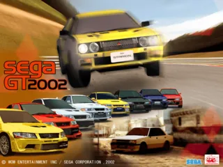 Sega GT 2002 – Title screen