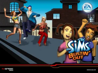 The Sims Bustin' Out – Titulní obrazovka