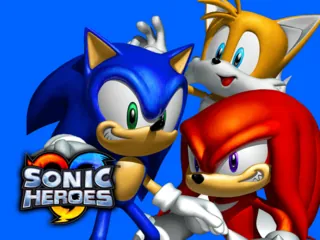 Sonic Heroes – Title screen