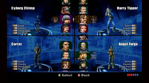 TimeSplitters: Future Perfect – In-game