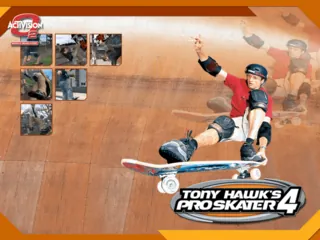 Tony Hawk's Pro Skater 4 – Title screen