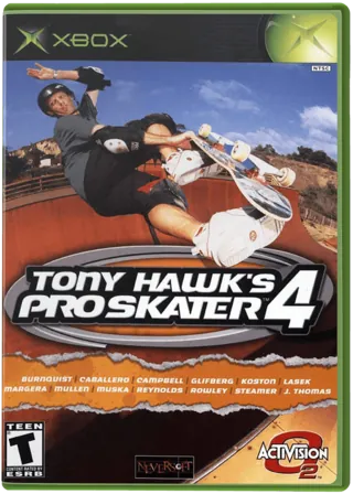 Tony Hawk's Pro Skater 4 – boxart
