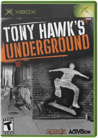 Tony Hawk's Underground – boxart