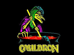 Cauldron – Titulní obrazovka