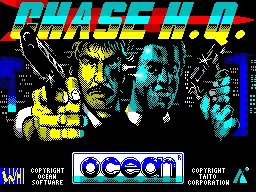 Chase H.Q. – Titelbildschirm