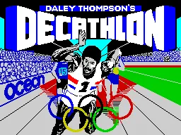 Daley Thompson's Decathlon – boxart