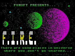 F.I.R.E. – Title screen