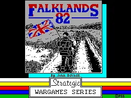 Falklands 82 – Titulní obrazovka