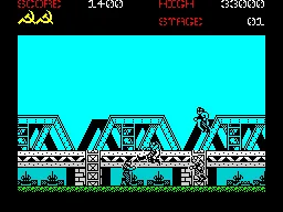 Green Beret – En jeu