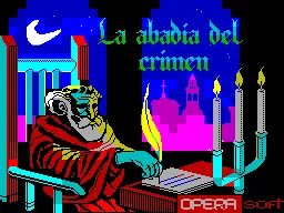 La Abadía del Crimen – Title screen