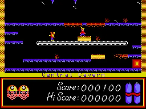 Manic Miner – En jeu
