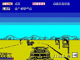 Out Run – Aus dem Spiel