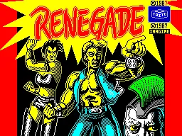 Renegade – Titulní obrazovka