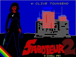 Saboteur II – Titelbildschirm