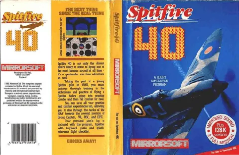Spitfire 40 – boxart