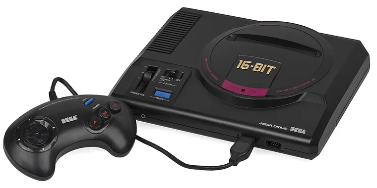 The Japanese Sega Mega Drive, the first model