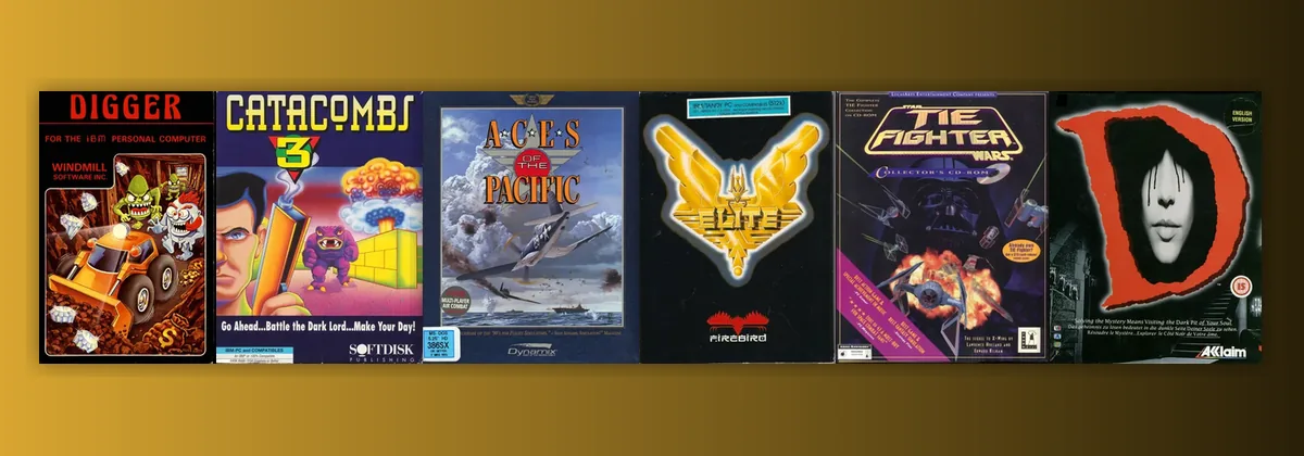 PC / DOS (XT až 486) – obaly her