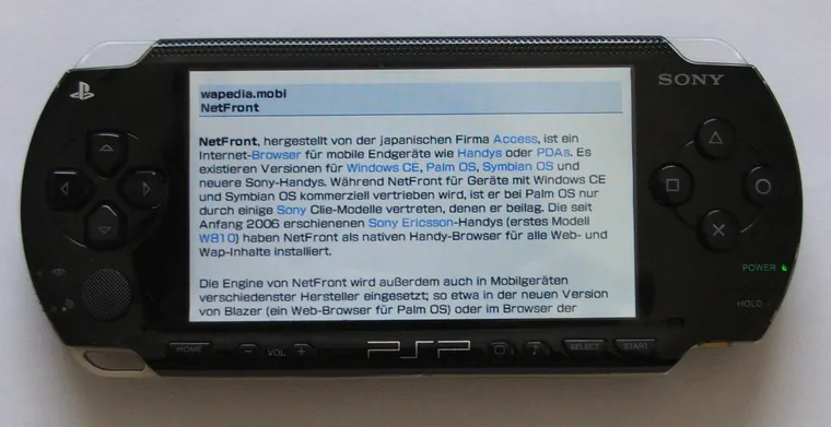 Die PSP Go ohne UMD-Laufwerk