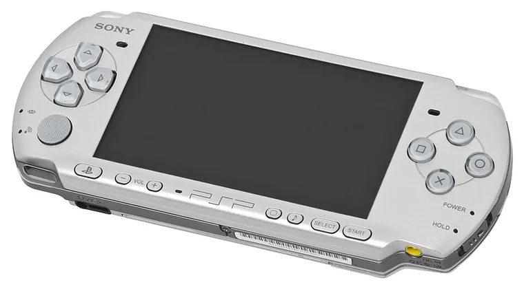 Das silberne Modell PSP-3000