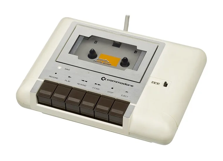 Páskové jednotky Commodore Datasette C2N